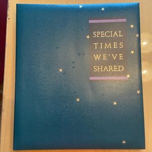 Hallmark Making Memories Album; Teal color; never used
